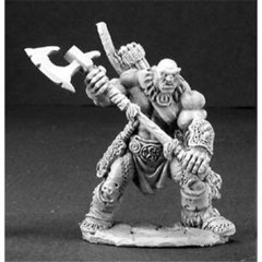 Thelgar Halfblood Half Orc Barbarian (metal) (03197)